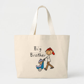 Big Brother with Little Brother Tshirts and Gifts Large Tote Bag