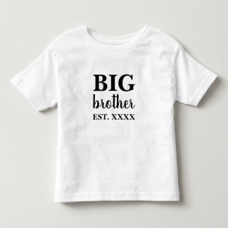 Big Brother Year Toddler T-Shirt