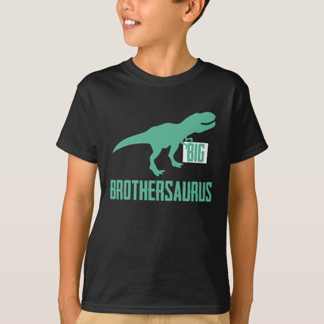Big Brothersaurus Big Brother Announcement Dino T-Shirt (Front)