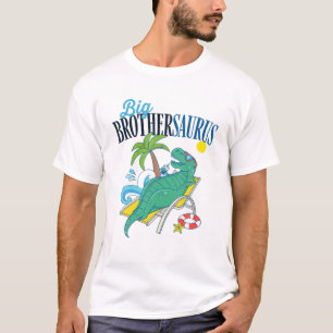 Big Brothersaurus T Rex Brother Saurus Family Vaca T-Shirt