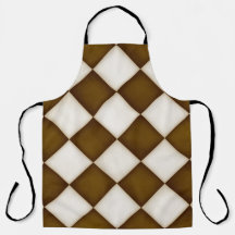 Big Brown & Antique White Diamonds Large