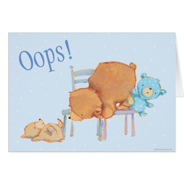 Big Brown Bear, Calico, & Floppy Share Two Chairs (Front Horizontal)