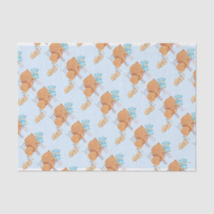 Big Brown Bear, Calico, & Floppy Share Two Chairs Tissue Paper