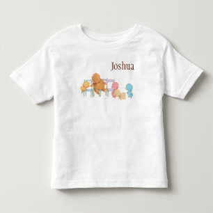 Big Brown Bear & Friends Share Four Chairs Toddler T-Shirt