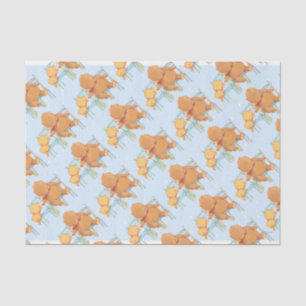 Big Brown Bear Helps Little Yellow Bear Tissue Paper