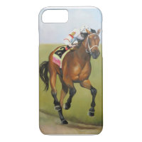 Big Brown Rsce Horse Oil Painting