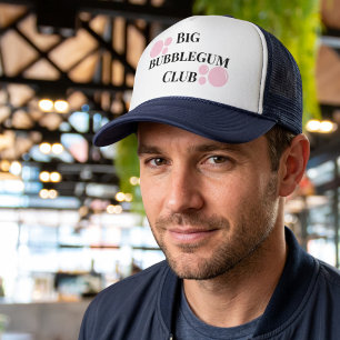 "Big Bubblegum Club" Bubbles BFF Funny Joke Trucker Hat