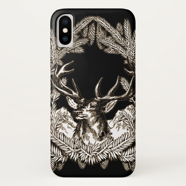 Big Buck Case-Mate iPhone Case (Back)