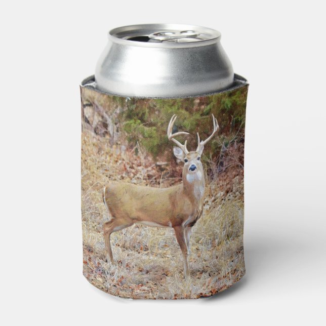 Big Buck Deer Can Cooler (Can Front)