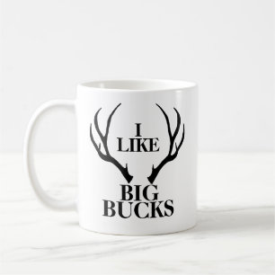 Big Buck Funny Hunting Coffee Mug