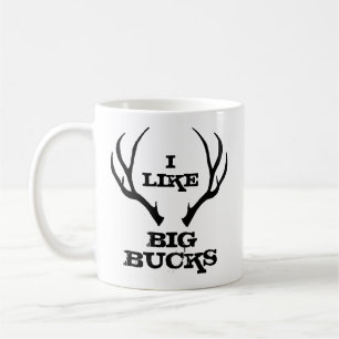 Big Buck Funny Hunting Coffee Mug