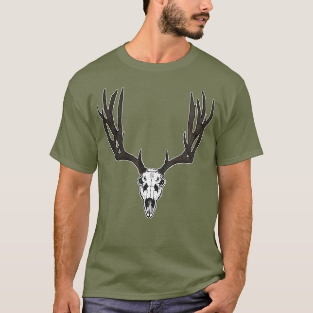 Big buck skull 2024 2a  T-Shirt (Front)