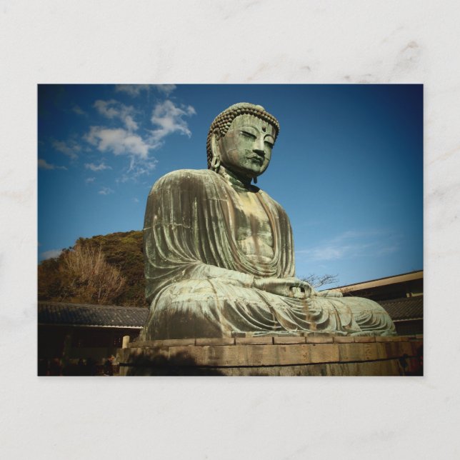 Big Buddha Statue Postcard (Front)