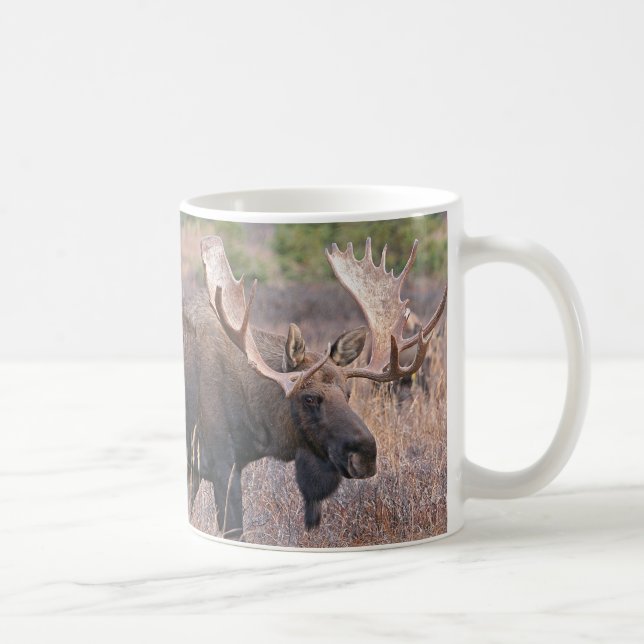 Big Bull Moose Coffee Mug (Right)
