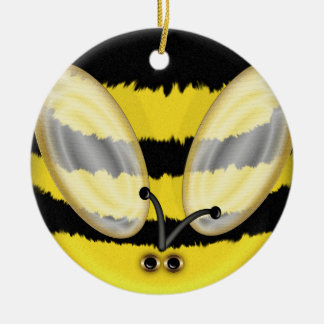 Big Bumble Bee Ceramic Tree Decoration