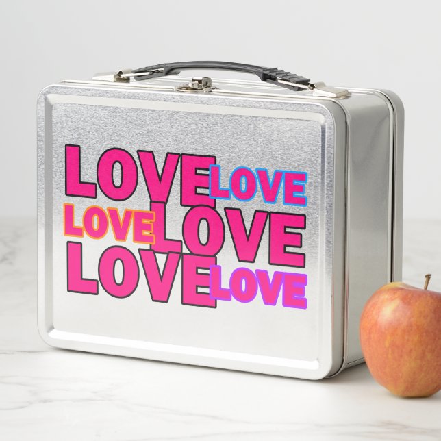 Big Bunch O' Bliss  Metal Lunch Box (In Situ)