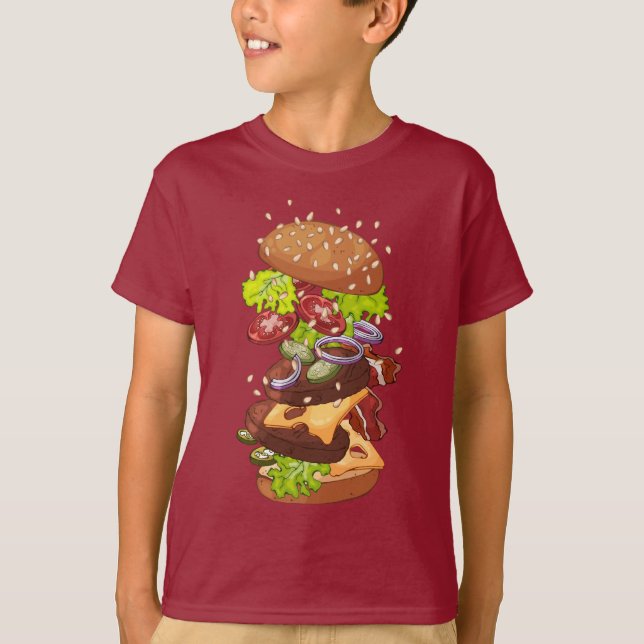 Big Burger custom name shirts & jackets (Front)