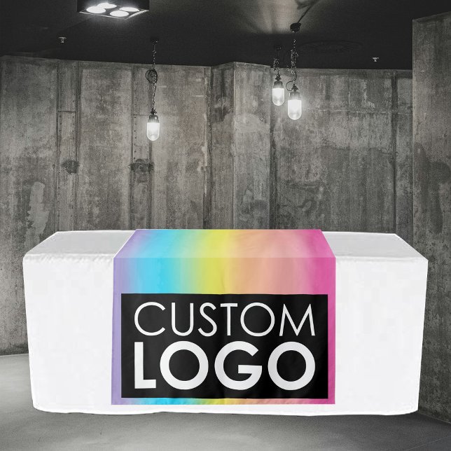 Big Business Logo Table Runner Banner Rainbow Tapestry (Big Business Logo Table Runner Banner Rainbow Tapestry)