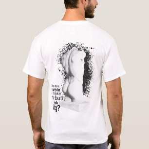 Big Butt Marble Statue T-Shirt