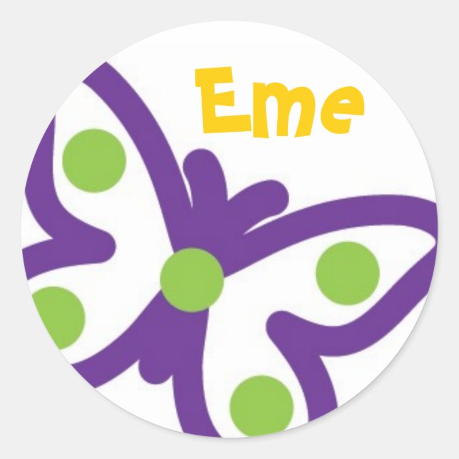 Big Butterfly Stickers (Front)