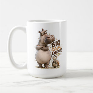 🦛 Big Calm Energy Classic Mug ☕✨