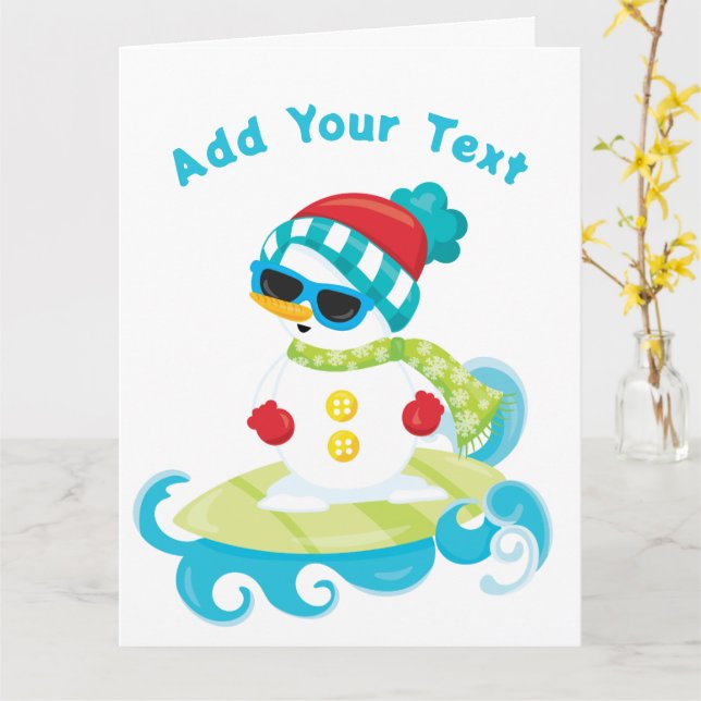 Big Card (8.5" x 11") (Yellow Flower)