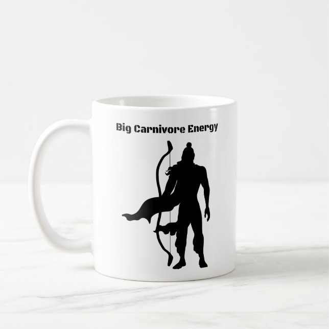 Big Carnivore Energy Coffee Mug (Left)
