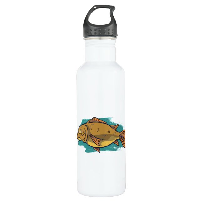 Big Carp 710 Ml Water Bottle (Front)