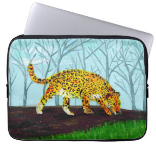 Big Cat Art Jaguar Laptop Sleeve