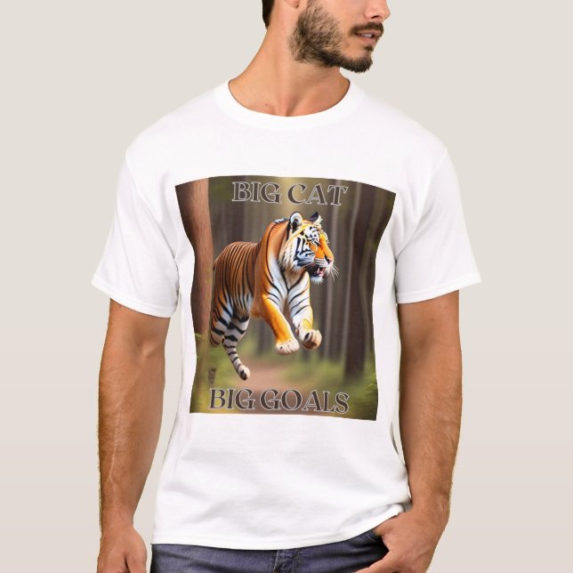 Big Cat Big Dreams T-Shirt (Front)