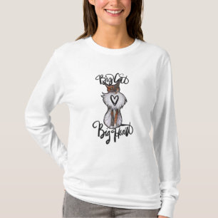 Big Cat Big Heart Maine Coon Dilute Calico T-Shirt