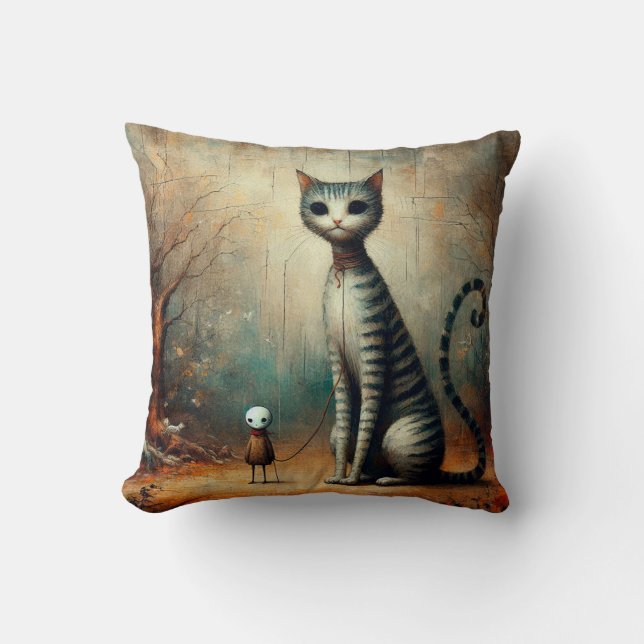 Big cat cushion (Front)