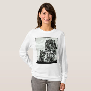 Big Cat Models: Magnified Snow Leopard & Cub 01-04 T-Shirt