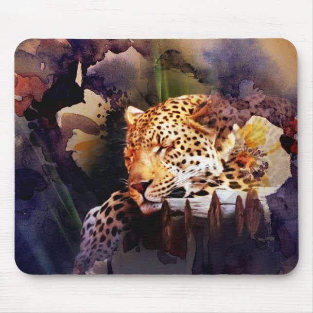 Big Cat Mouse Mat (Front)