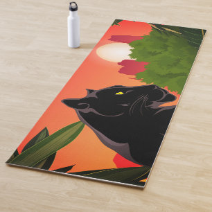 Big Cat Panther Yoga Mat