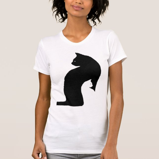 big cat small cat T-Shirt (Front)