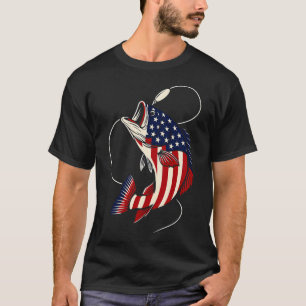 Big catch flag style tuna (Katsushika Hokusai styl T-Shirt