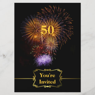 Big Celebration Birthday Invitation