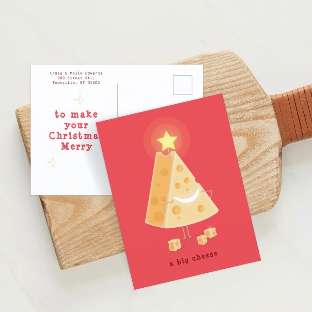 Big Cheese Christmas Postcard (Creator Uploaded)