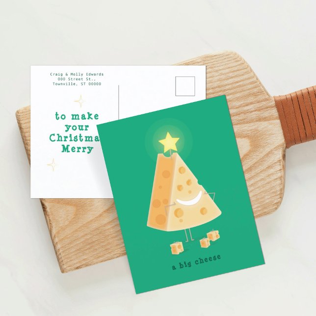 Big Cheese Christmas Postcard (Creator Uploaded)