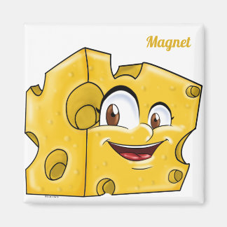 Big Cheese - Funny Yellow cartoon caracter Magnet