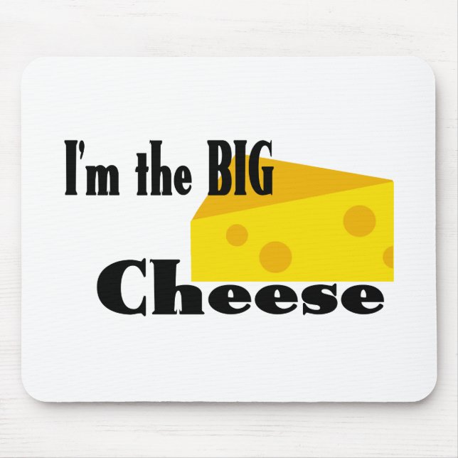 Big Cheese Mouse Mat (Front)