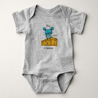 Big Cheese - Mouse Takes the Cheese Baby Bodysuit