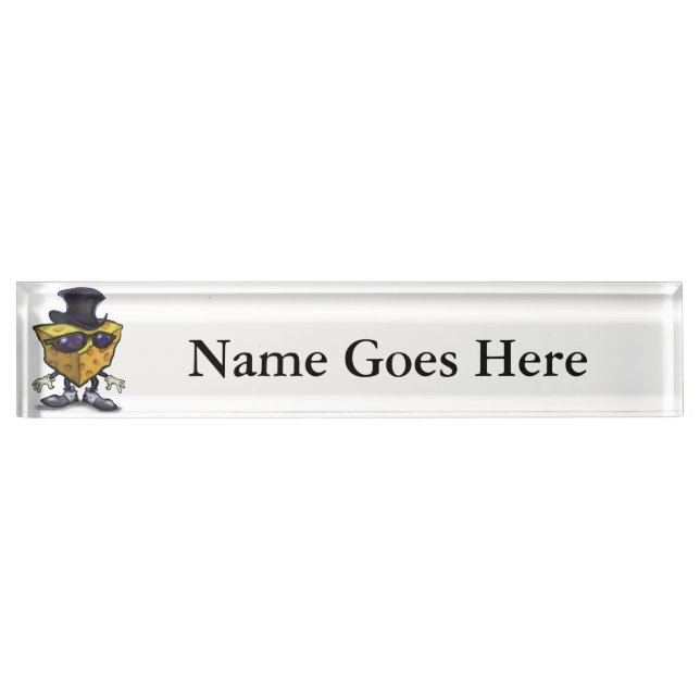 Big Cheese Nameplate (Front)