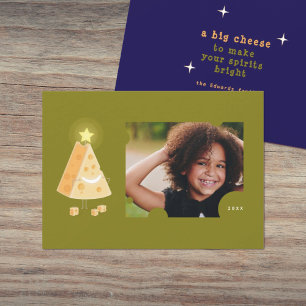 Big Cheese Photo Christmas Card