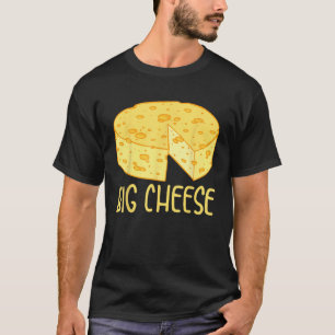 Big Cheese Small Cheese Dad Daughter Matching Fath T-Shirt
