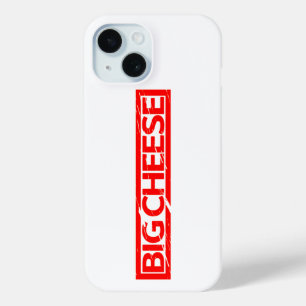 Big Cheese Stamp iPhone 15 Case