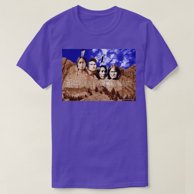 Big Chiefs Mountain  T-Shirt (Design Front)