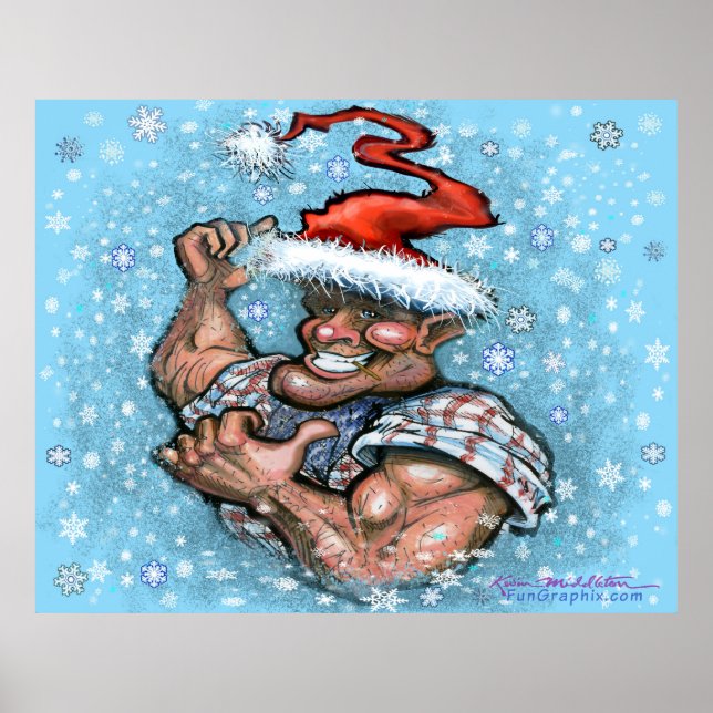 Big Christmas Elf Poster (Front)