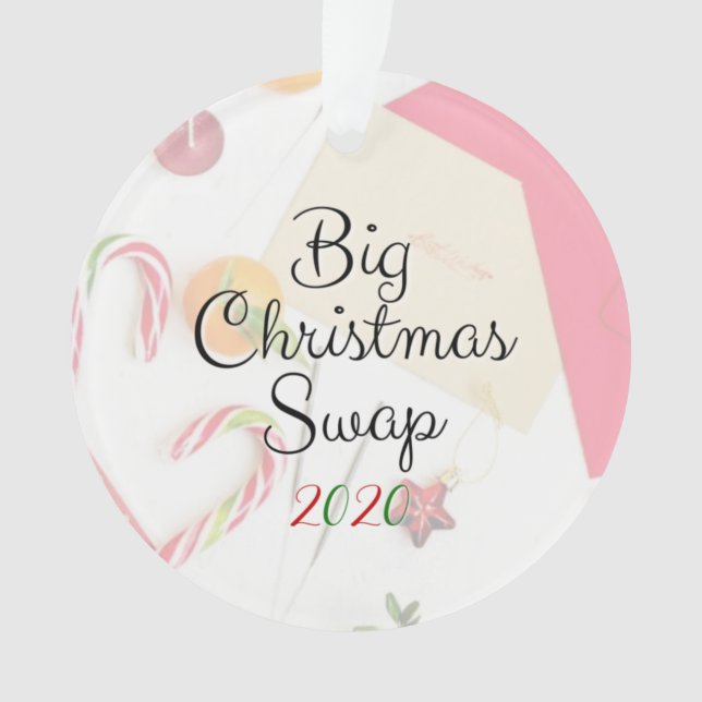Big Christmas Swap 2020 Ornament (Front)
